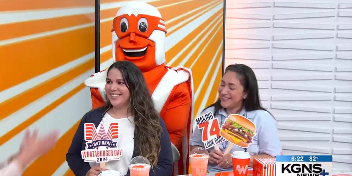 Laredo Whataburger locations celebrating National Whataburger Day