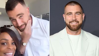 Travis Kelce and Niecy Nash-Betts Enjoy Some 'Late Night Shenanigans' on “Grotesquerie” Set: 'Buckle Up!'