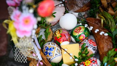 What's in a Ukrainian Easter basket? The answer isn't chocolate