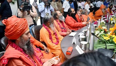 Babas vs Babas: Akharas want ban on entry of fake babas in Kumbh, say they defame Sanatan Dharma