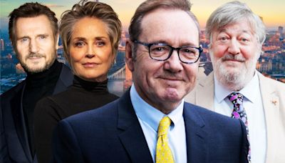 Kevin Spacey Praised & Defended By Liam Neeson, Sharon Stone, & Stephen Fry In Wake Of Biting...