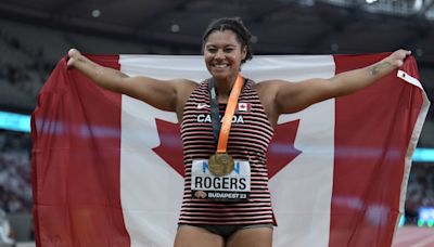 Golden Girl: Cal's Camryn Rogers Wins Hammer at Paris Olympics