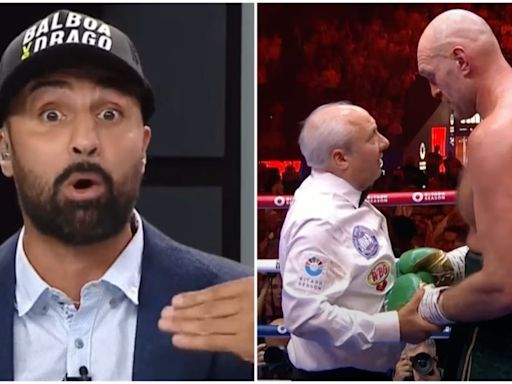 Paulie Malignaggi passionately defends Tyson Fury vs Oleksandr Usyk ref for actions in R9