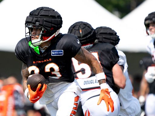 Bengals rookie won't let gnarly injury stop his training camp breakout