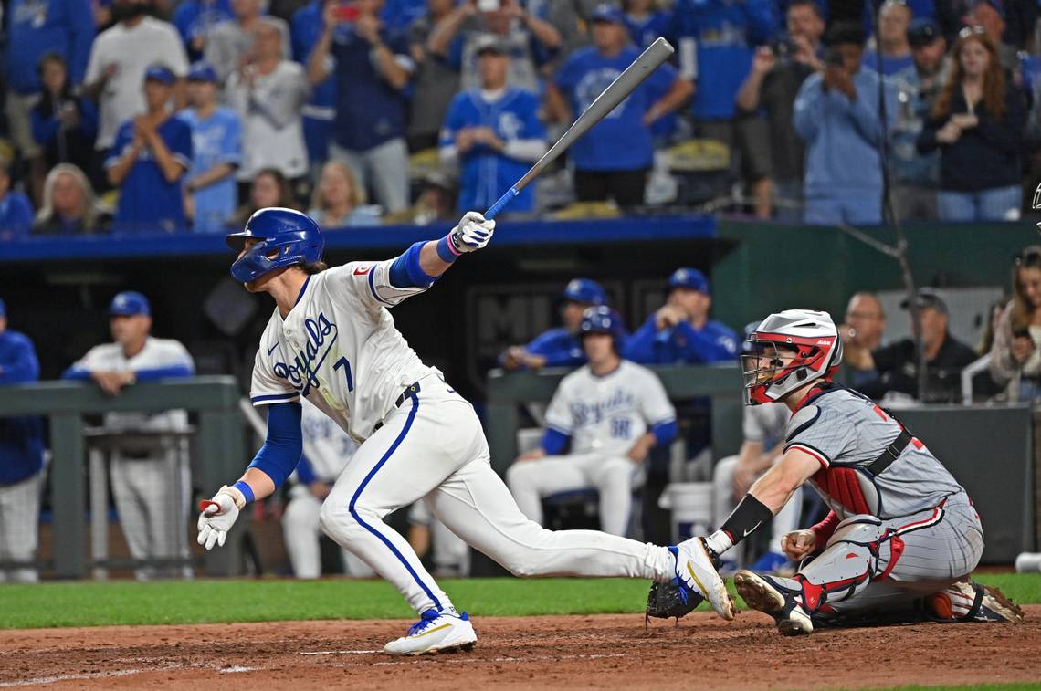 Why Royals’ Bobby Witt Jr. thought Kauffman Stadium felt like Arrowhead on Saturday