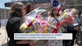 James Madison HS alumni honor Ruth Bader Ginsburg with street renaming