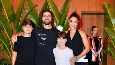 Juliana Paes leva filhos ao Rock in Rio para show de Travis Scott: 'Me pedindo há meses'