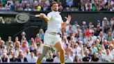 Novak Djokovic's knee is pain-free at Wimbledon but his movement is not quite where he wants it