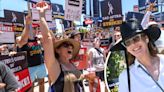 Dispatches From The Picket Lines: Timothy Olyphant, Sean Astin, Allison Janney, Ben Schwartz & Michelle Hurd Join Thousands Of...