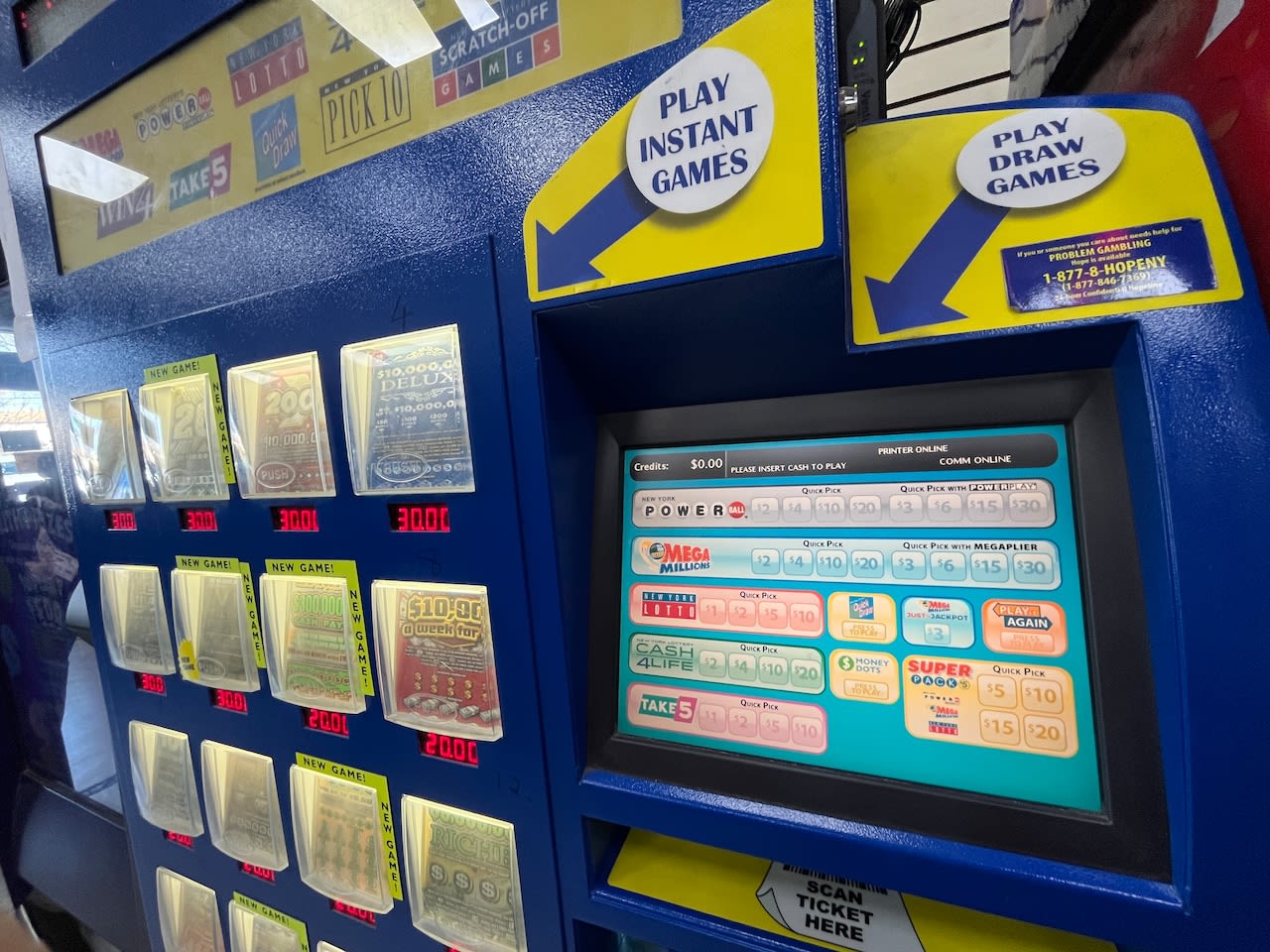 N.Y. Lottery: NYC winner gets $1,000-a-week prize on Cash4Life second ticket