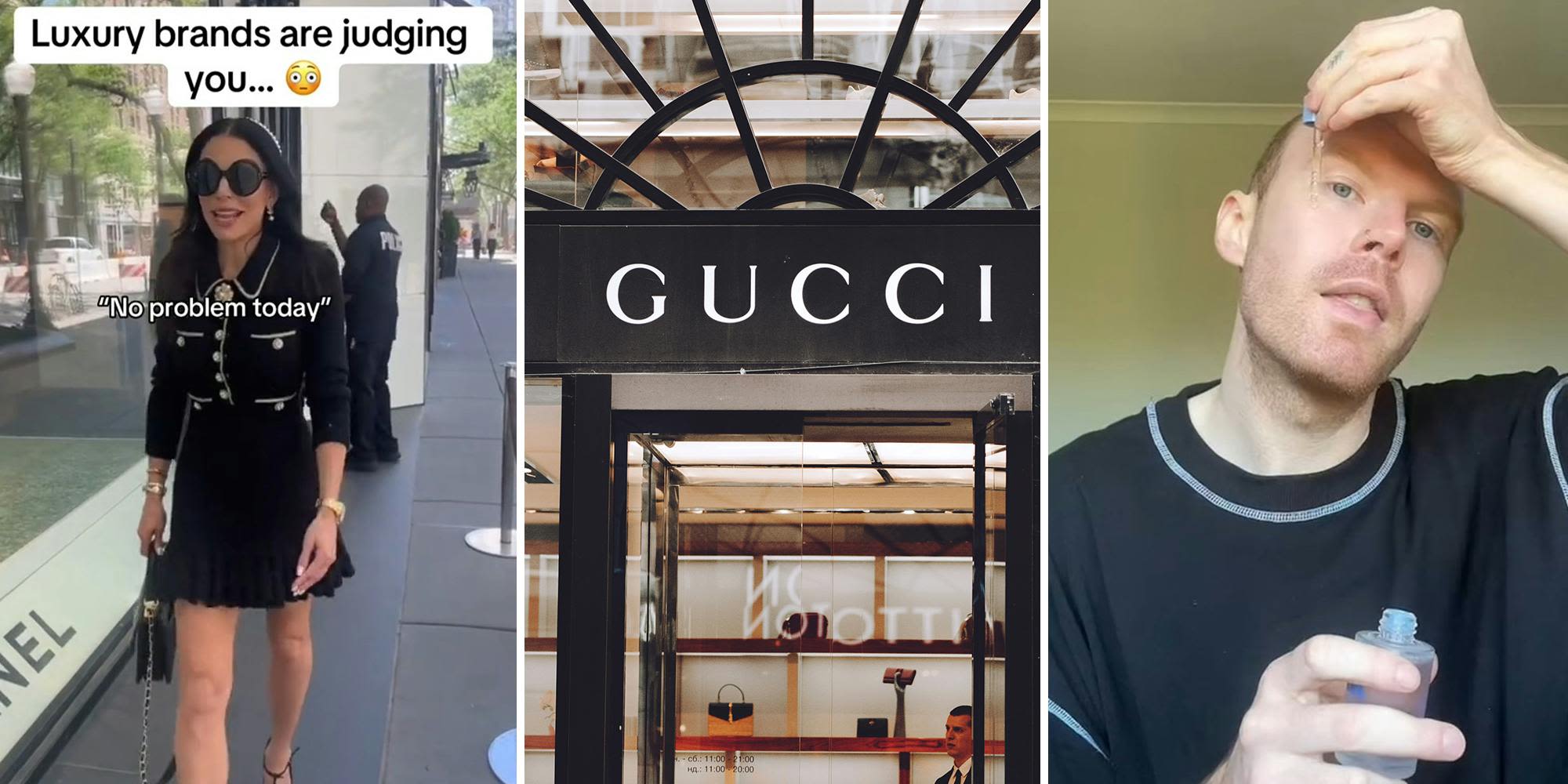 'You are being judged': Gucci customer says workers ignored him because of how looked, helped him when he came back dressed 'properly'