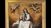 El Museo de Navarra exhibe 'La Virgen de la Merced con dos mercedarios', de Zurbarán