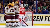 Boston University falls to top-seeded Minnesota in Frozen Four