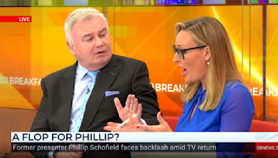 Eamonn Holmes clashes with GB News co-host Isabel Webster over Phillip Schofield