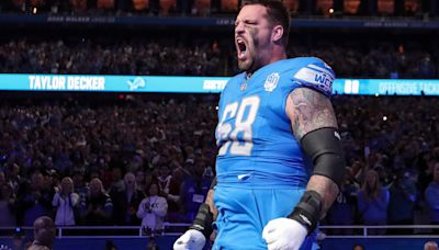 Detroit Lions LT Taylor Decker feeling 'incredible' after offseason foot, ankle surgery