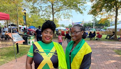 People jam out to Bob Marley on Wilmington Riverfront at Peoples Festival