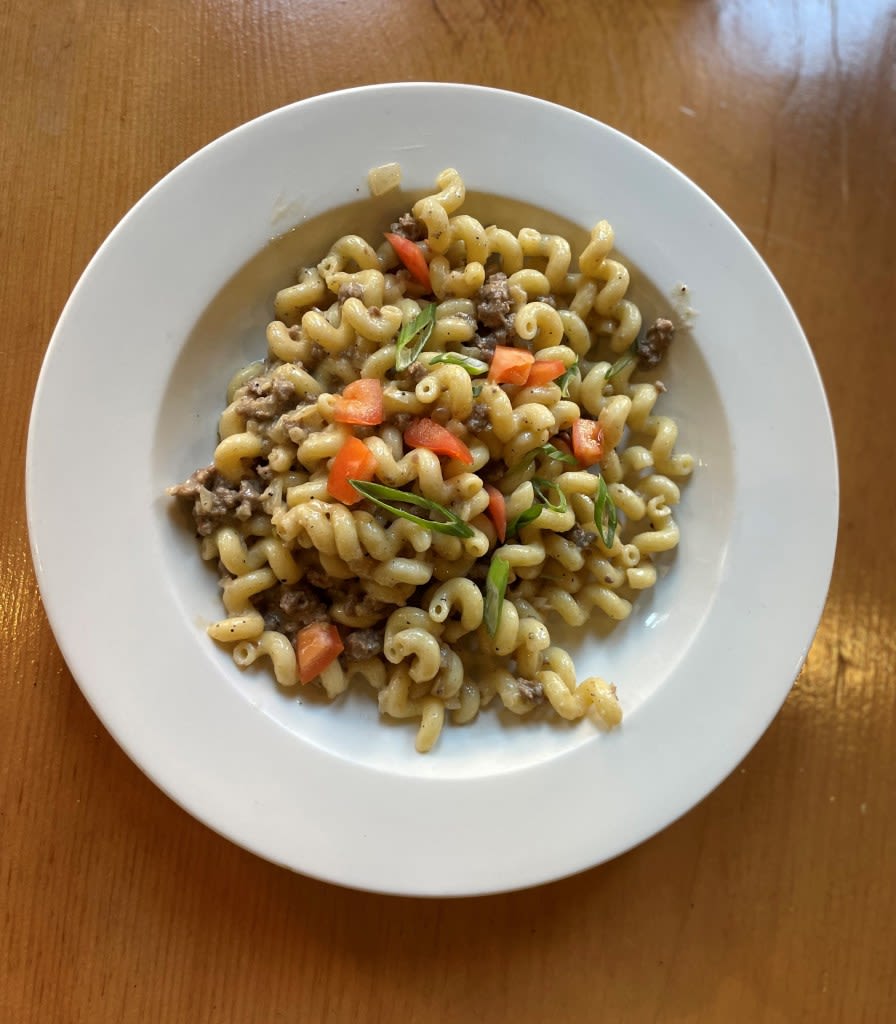 Blind Pig mixes a cheeseburger into its mac and cheese for the ultimate comfort food