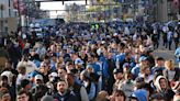 NFL Draft hits capacity, shuts area; police repel fans trying to hop fences