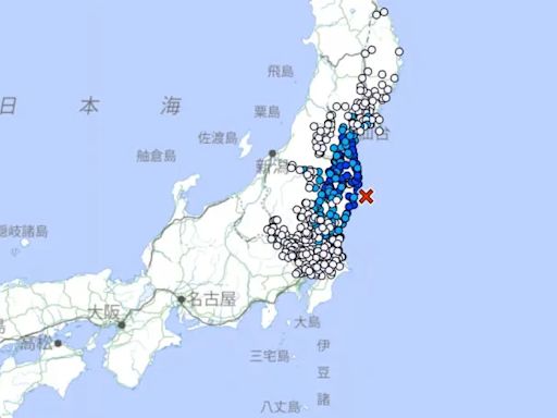 日本福島近海規模4.9地震 核電廠狀況曝