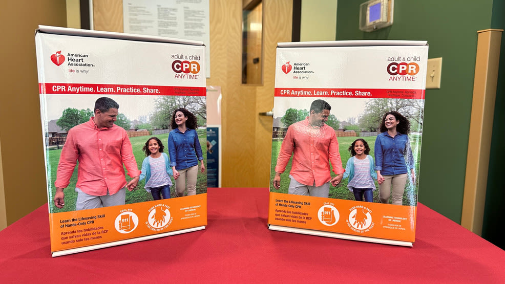 St. Joseph's and American Heart Association distribute CPR kits for awareness week