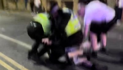 Greater Manchester Police officers filmed 'kneeing detained man in the head' in Gay Village