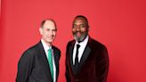 Prince Edward mingles with Lenny Henry and Michael Palin at Radio Times Covers party