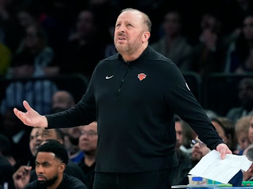 Thibodeau shows when he's mad at his Knicks. They don't mind, knowing the coach has them set to win