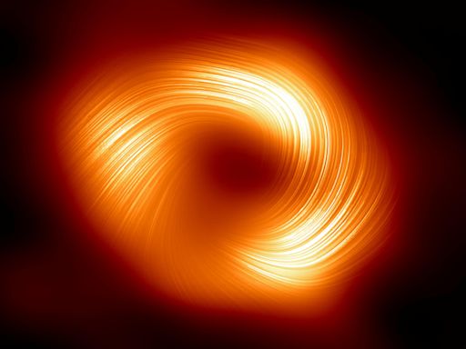 New image reveals "twisted" magnetic fields around our black hole