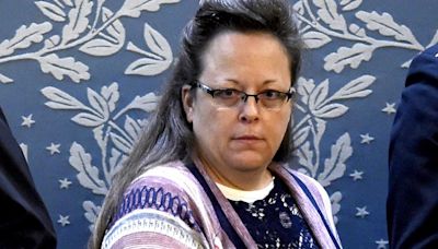 Kim Davis is trying to get marriage equality overturned by the Supreme Court