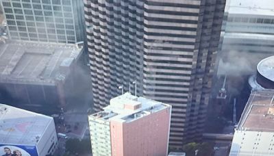 Firefighters battling 2-alarm blaze at First Baptist Dallas