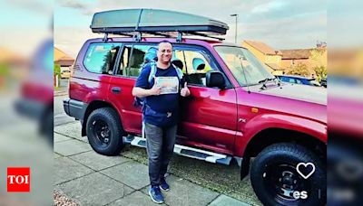 British National Drives 18,000km from UK to Thane to See Mother | Thane News - Times of India