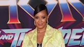 Vanessa Simmons Plays With Texture in Feathered Blazer & Pointy Pumps For ‘Thor: Love and Thunder’ Premiere