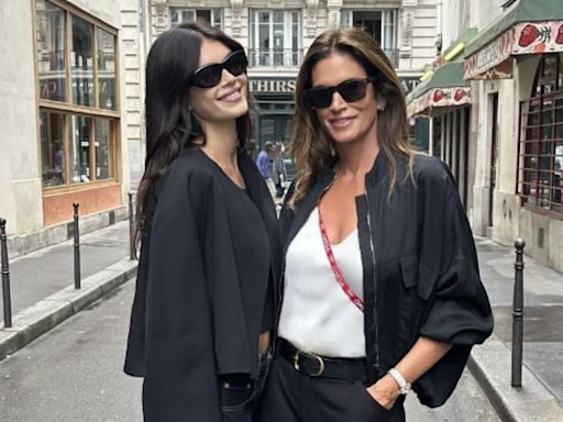 Kaia Gerber and Cindy Crawford Already Medal in Mother-Daughter Olympic Matching