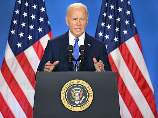 Joe Biden Responds to Headline-Making Press Conference Flub, Donald Trump's 'Big Boy' Jab