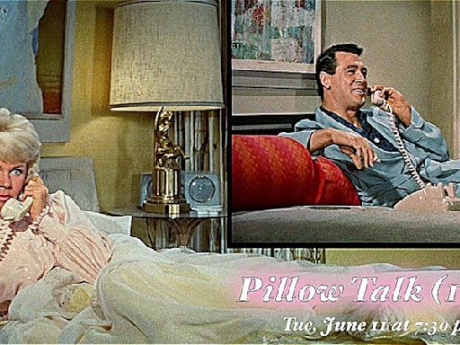 Acclaimed Vintage Rom-com Pillow Talk, with Rock Hudson and Doris Day, Screens at The Lindsay Theater June 11