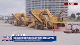 Operations at Duval beaches renourishment project on pause for mechanical issues