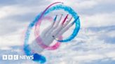 Red Arrows dazzle in sky above Portsoy