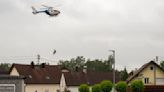 Helicopters rescue residents from flooding in southern Germany