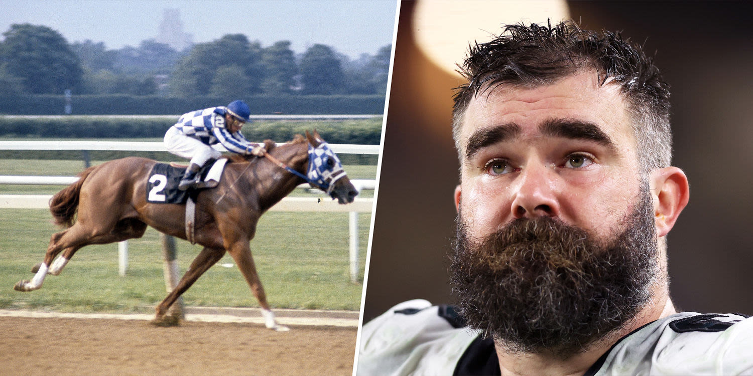 Jason Kelce apologizes for saying legendary racehorse Secretariat was on steroids following online backlash