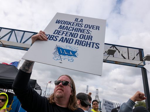 The dockworkers strike over automation is just the beginning: Morning Brief