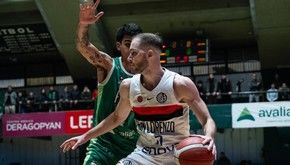 Federico Grun, escolta de San Lorenzo, tras el triunfo ante Oberá: "Pudimos marcar el ritmo de juego"