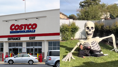 Costco’s Giant Skeleton Is Back and People Are Already Flipping Out