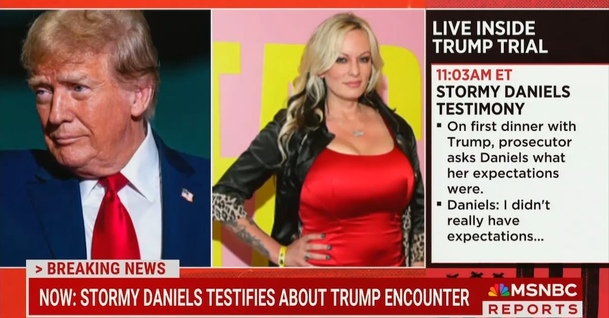 MSNBC’s Katie Phang Breaks Out Laughing Hearing Stormy Daniels Testimony on Trump’s Hefner-Like Pajamas