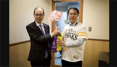 暢談台南棒球夢！黃偉哲拜訪日本王貞治