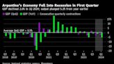 Milei’s Austerity Plan Pushes Argentina Into Recession in First Quarter