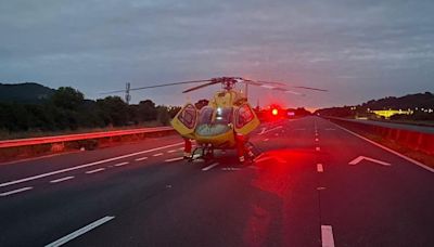 M5 horror crash leaves five seriously injured