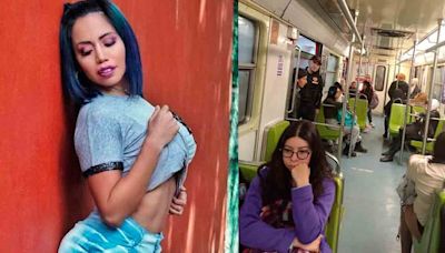 Usuario del Metro relata su experiencia al presenciar video prohibido de Luna Bella meses atrás