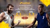 Los Angeles Clippers vs. Dallas Mavericks: horario, TV, estadísticas, cuadro y pronósticos