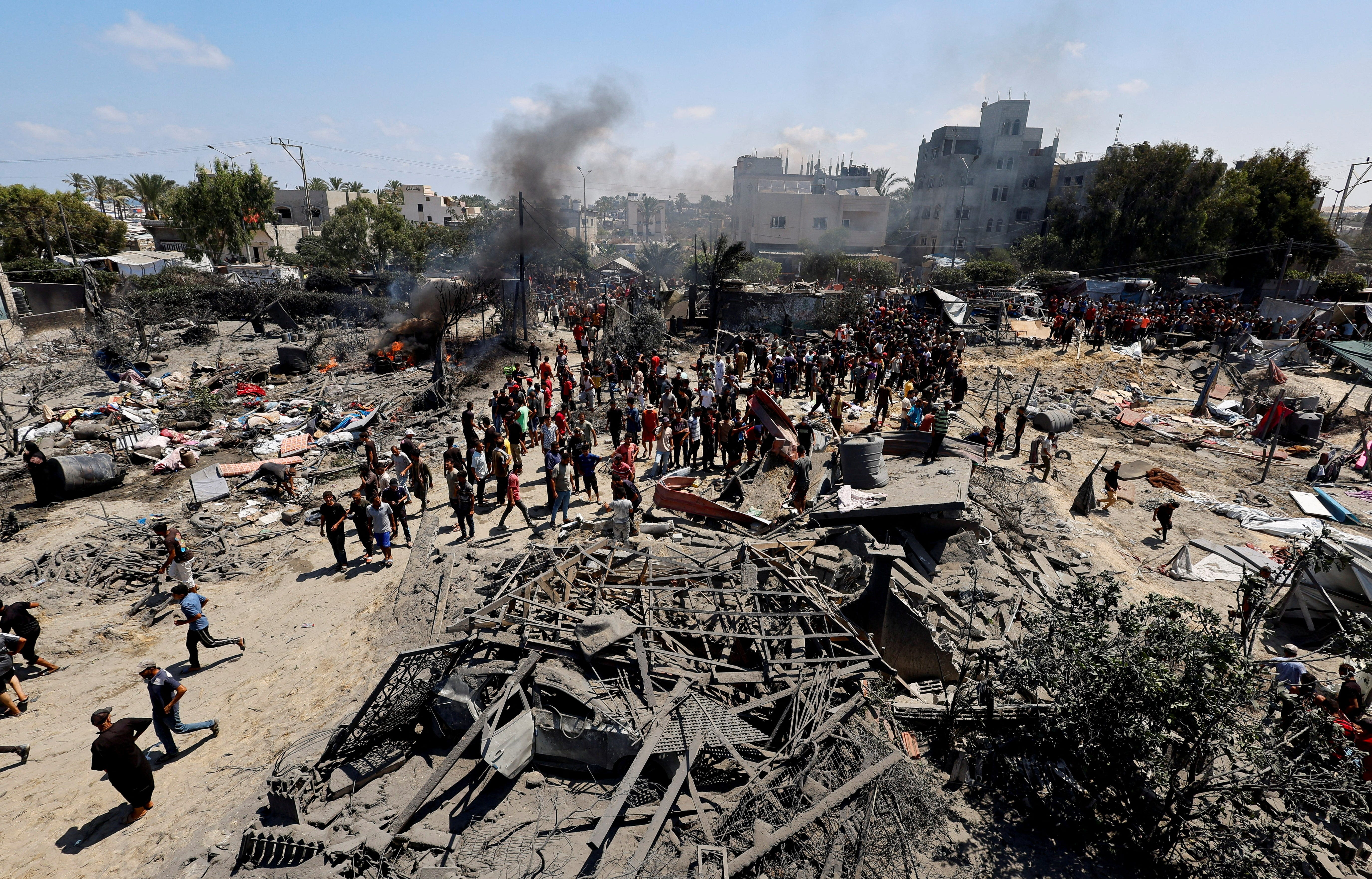 Israel targets Hamas military chief; Gaza officials say at least 71 killed
