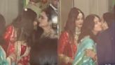 Aishwarya Rai hugs Rekha at Anant Ambani-Radhika Merchant wedding as veteran star blesses Aaradhya, skips posing with Bachchan family. Watch